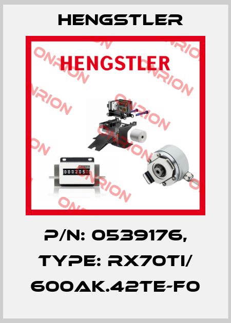p/n: 0539176, Type: RX70TI/ 600AK.42TE-F0 Hengstler
