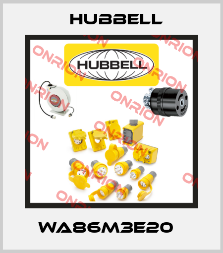 WA86M3E20   Hubbell
