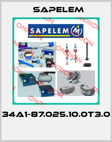 34A1-87.025.10.0T3.0  Sapelem