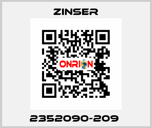 2352090-209  Zinser