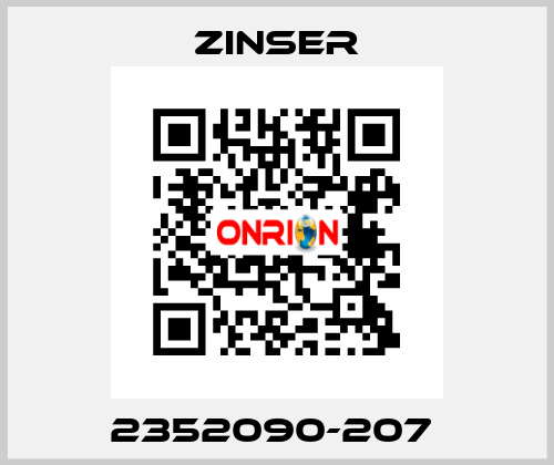 2352090-207  Zinser
