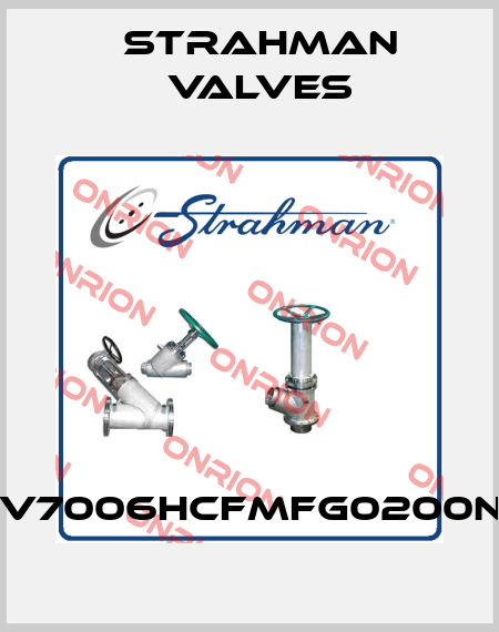SV7006HCFMFG0200NN STRAHMAN VALVES