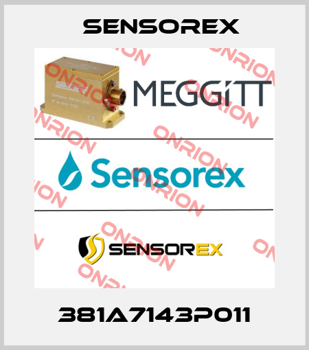 381A7143P011 Sensorex