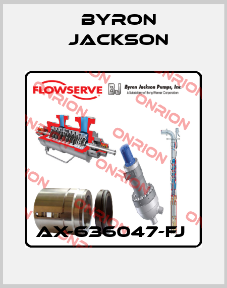 AX-636047-FJ  Byron Jackson