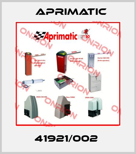 41921/002  Aprimatic