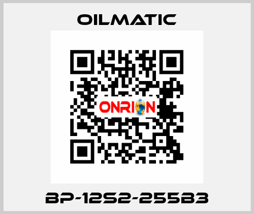 BP-12S2-255B3 OILMATIC