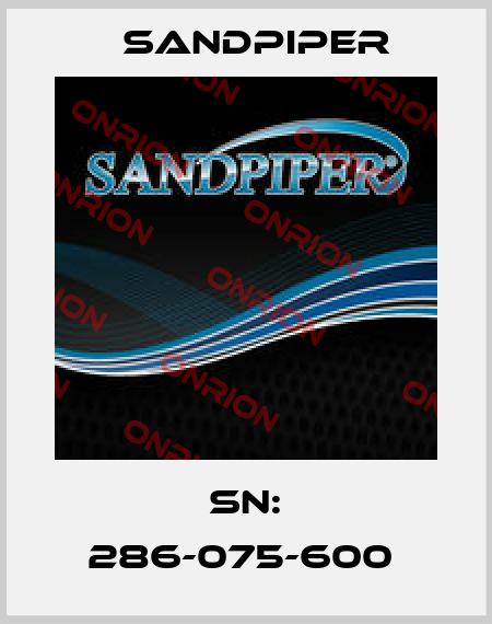 SN: 286-075-600  Sandpiper