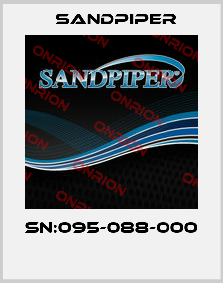 SN:095-088-000  Sandpiper