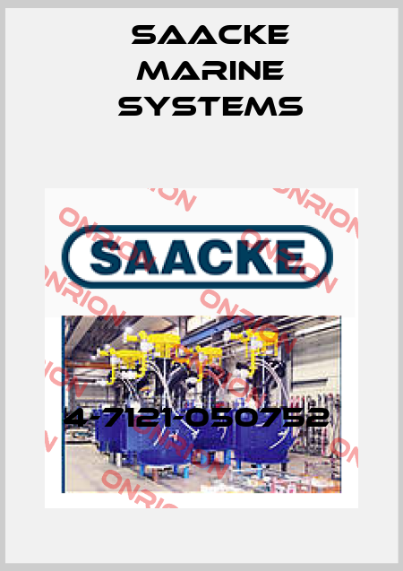 4-7121-050752  Saacke Marine Systems