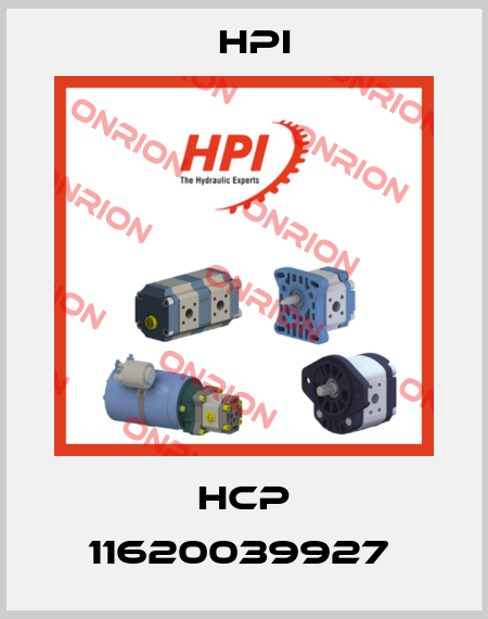 HCP 11620039927  HPI