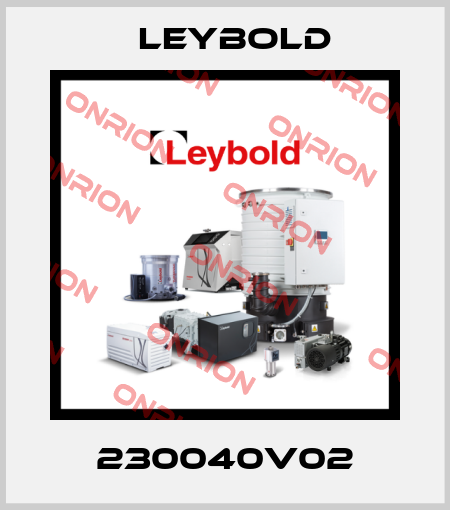 230040V02 Leybold