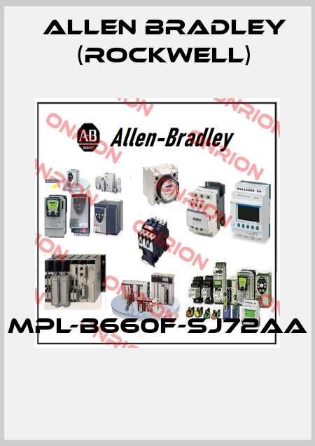 MPL-B660F-SJ72AA  Allen Bradley (Rockwell)