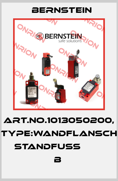Art.No.1013050200, Type:WANDFLANSCH STANDFUß         B  Bernstein
