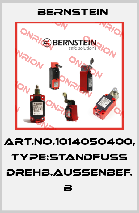 Art.No.1014050400, Type:STANDFUß DREHB.AUßENBEF.     B  Bernstein