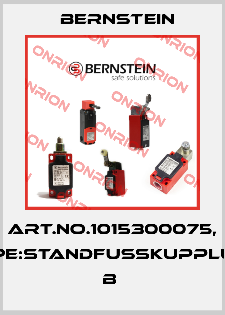 Art.No.1015300075, Type:STANDFUßKUPPLUNG             B  Bernstein