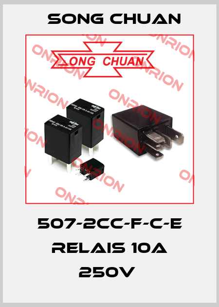507-2CC-F-C-E RELAIS 10A 250V  SONG CHUAN