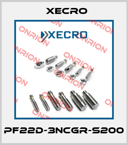 PF22D-3NCGR-S200 Xecro