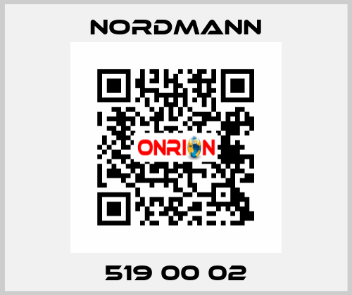 519 00 02 Nordmann