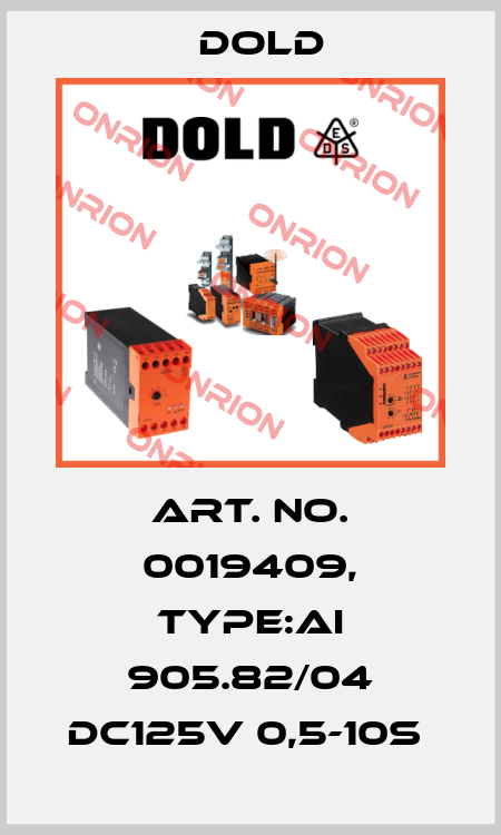 Art. No. 0019409, Type:AI 905.82/04 DC125V 0,5-10S  Dold