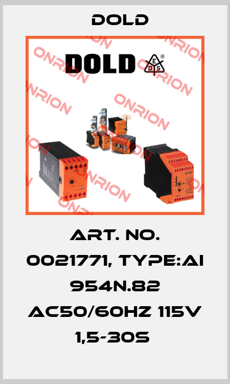 Art. No. 0021771, Type:AI 954N.82 AC50/60HZ 115V 1,5-30S  Dold
