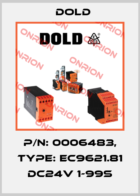 p/n: 0006483, Type: EC9621.81 DC24V 1-99S Dold