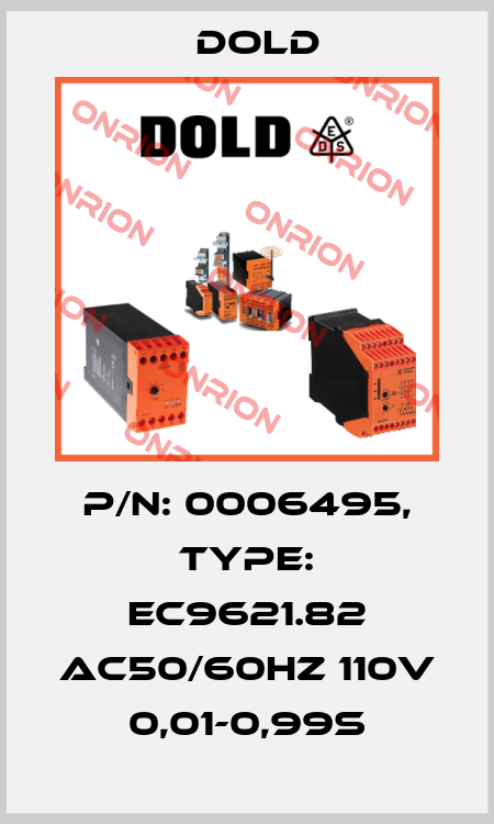 p/n: 0006495, Type: EC9621.82 AC50/60HZ 110V 0,01-0,99S Dold
