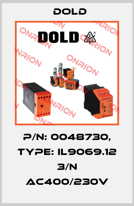 p/n: 0048730, Type: IL9069.12 3/N AC400/230V Dold