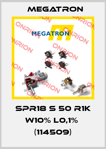 SPR18 S 50 R1K W10% L0,1%  (114509) Megatron