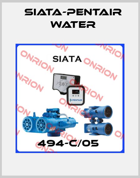 494-C/05  SIATA-Pentair water