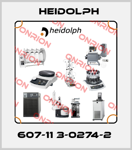 607-11 3-0274-2  Heidolph