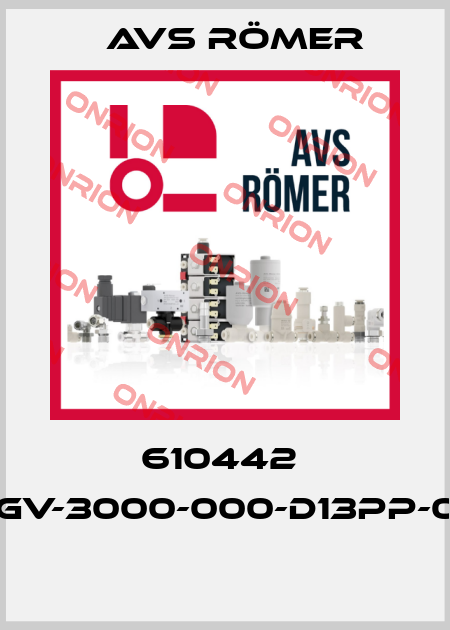 610442  XGV-3000-000-D13PP-04  Avs Römer