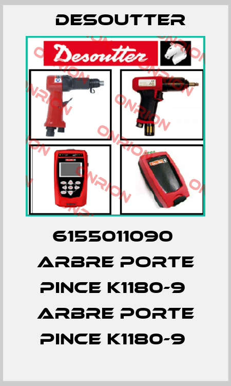 6155011090  ARBRE PORTE PINCE K1180-9  ARBRE PORTE PINCE K1180-9  Desoutter