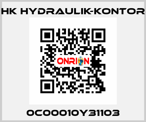 0C00010Y31103 HK HYDRAULIK-KONTOR