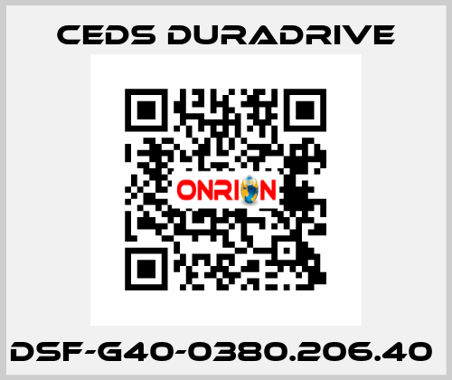 DSF-G40-0380.206.40  Ceds Duradrive