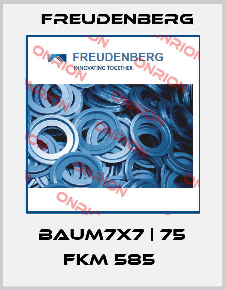 BAUM7X7 | 75 FKM 585  Freudenberg
