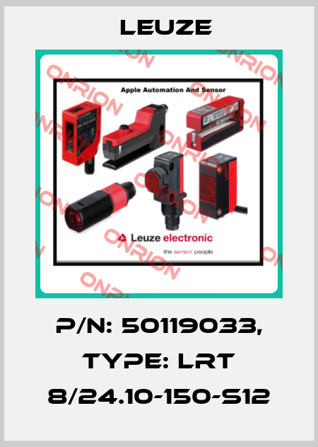 p/n: 50119033, Type: LRT 8/24.10-150-S12 Leuze