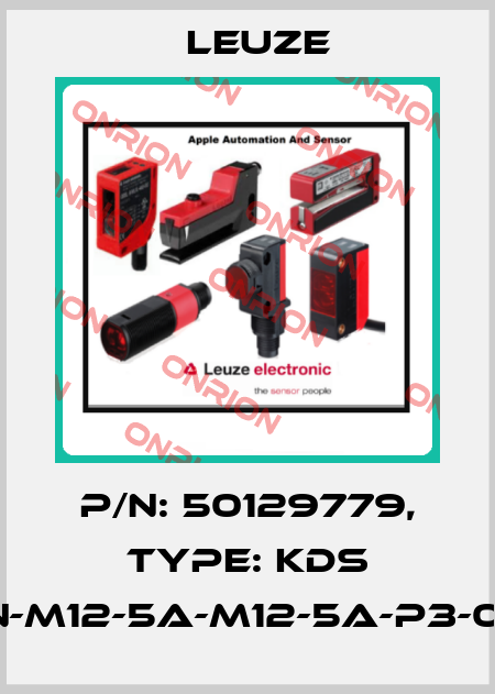 p/n: 50129779, Type: KDS DN-M12-5A-M12-5A-P3-010 Leuze