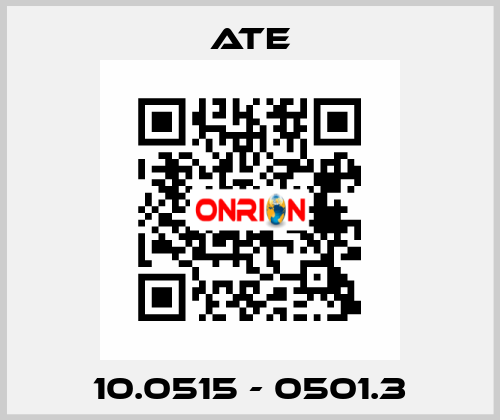 10.0515 - 0501.3 Ate