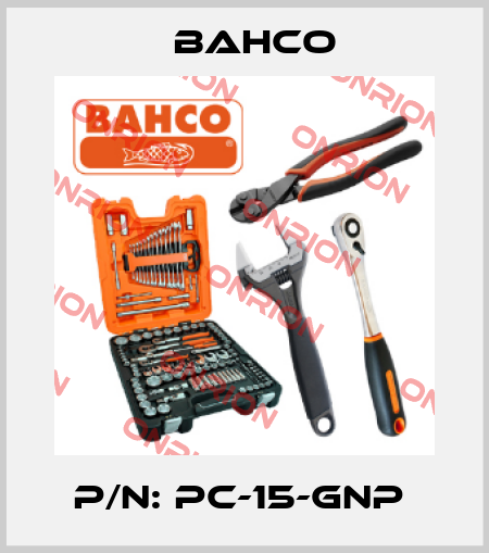 P/N: PC-15-GNP  Bahco