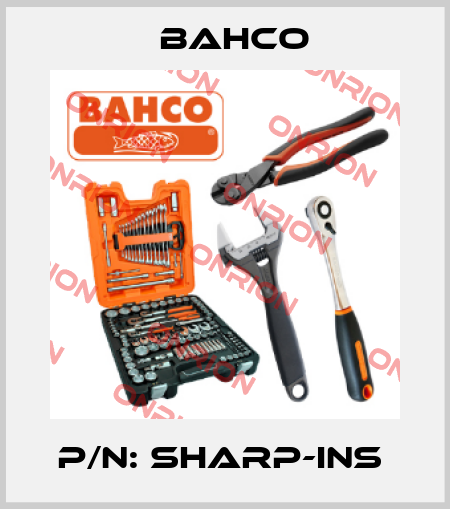 P/N: SHARP-INS  Bahco