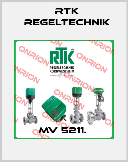 MV 5211.  RTK Regeltechnik