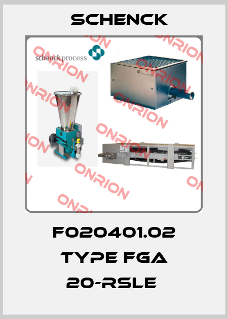 F020401.02 type FGA 20-RSLE  Schenck