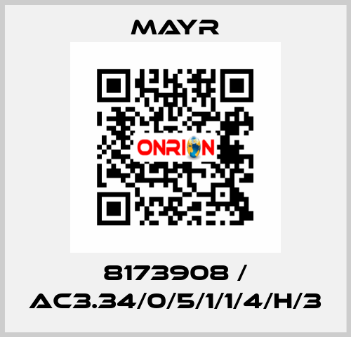 8173908 / AC3.34/0/5/1/1/4/H/3 Mayr