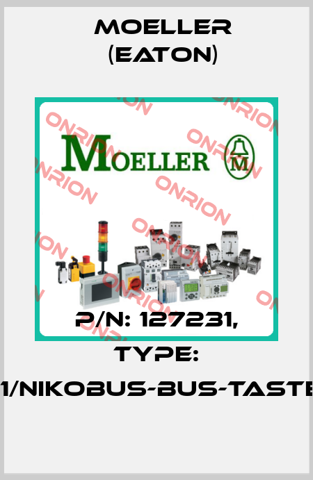 P/N: 127231, Type: 05-064-01/NIKOBUS-BUS-TASTER-2FACH Moeller (Eaton)