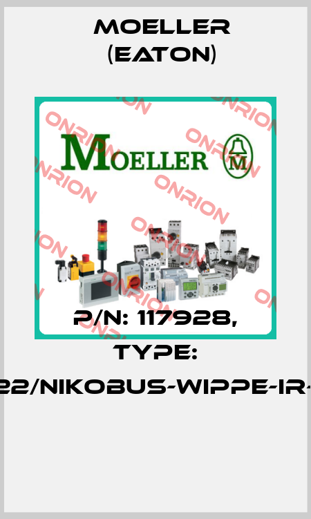 P/N: 117928, Type: 123-00022/NIKOBUS-WIPPE-IR-BRONZE  Moeller (Eaton)