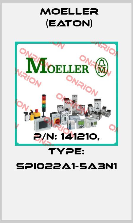 P/N: 141210, Type: SPI022A1-5A3N1  Moeller (Eaton)