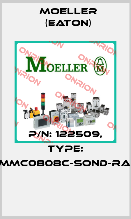 P/N: 122509, Type: XMMC0808C-SOND-RAL*  Moeller (Eaton)