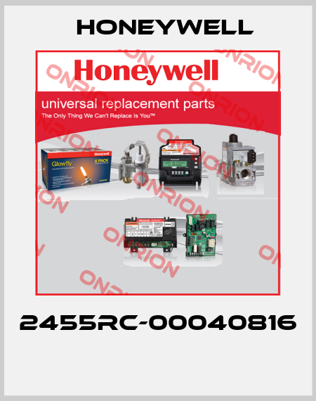 2455RC-00040816  Honeywell
