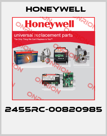 2455RC-00820985  Honeywell