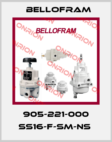 905-221-000 SS16-F-SM-NS  Bellofram